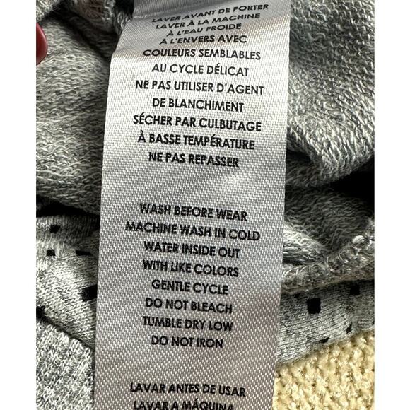 Miles Baby Unisex Grey Square Print Raglan Sweatshirt Baby 6M NWT - Picture 4 of 5